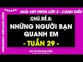 Vở bài tập Hoạt động trải nghiệm Lớp 5 Tuần 29 - Trang 66, 67