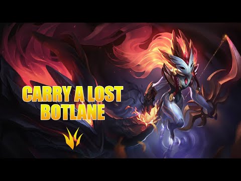 HOW TO WIN WHEN YOUR BOT IS GRIEFING | Kindred Gameplay | League of Legends