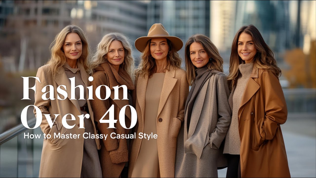 Effortless Elegance: Fashion Over 40 Tips for a Classy & Casual Wardrobe