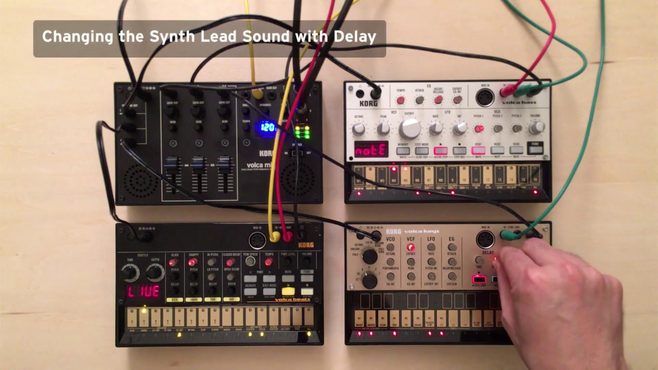 KORG Volca Beats Analogue Drum Machine / Sequencer