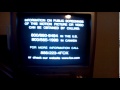 Weird Warning Screen At The End Of A Fox Tape