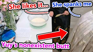 Yuy wants Dizzy to spank her butt