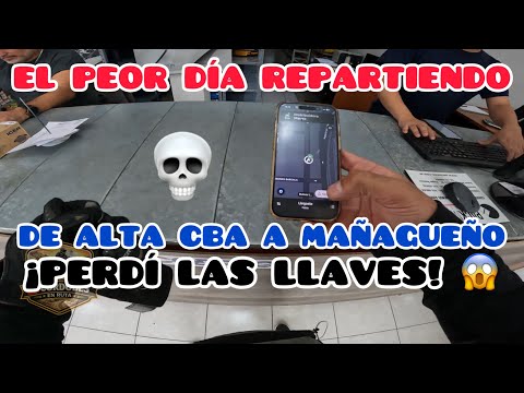 ¡PERDÍ LAS LLAVES Y QUEDÉ VARADO EN PLENA CALLE! REPARTOS HASTA MALAGUEÑO 🏍️🔥