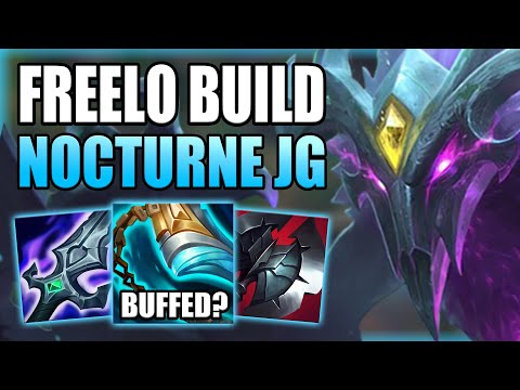 HOW TO PLAY NOCTURNE & GAIN FREELO WITH THIS BUILD! - Best Build/Runes S+ Guide - League of Legends
