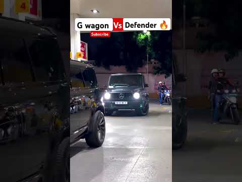 Defender vs G wagon #subscribe #gwagon #defender #shortvideo