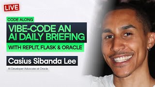Vibe-Code an AI Daily Briefing with Replit, Flask & Oracle