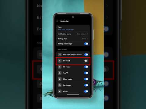 Bluetooth Connected Problem | Bluetooth Battery Indicator | Bluetooth Settings #shorts