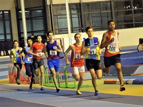800m CAM/JUM - Finale 6 - Championnats régionaux en salle Espoirs Seniors, Eaubonne 20/01/2018