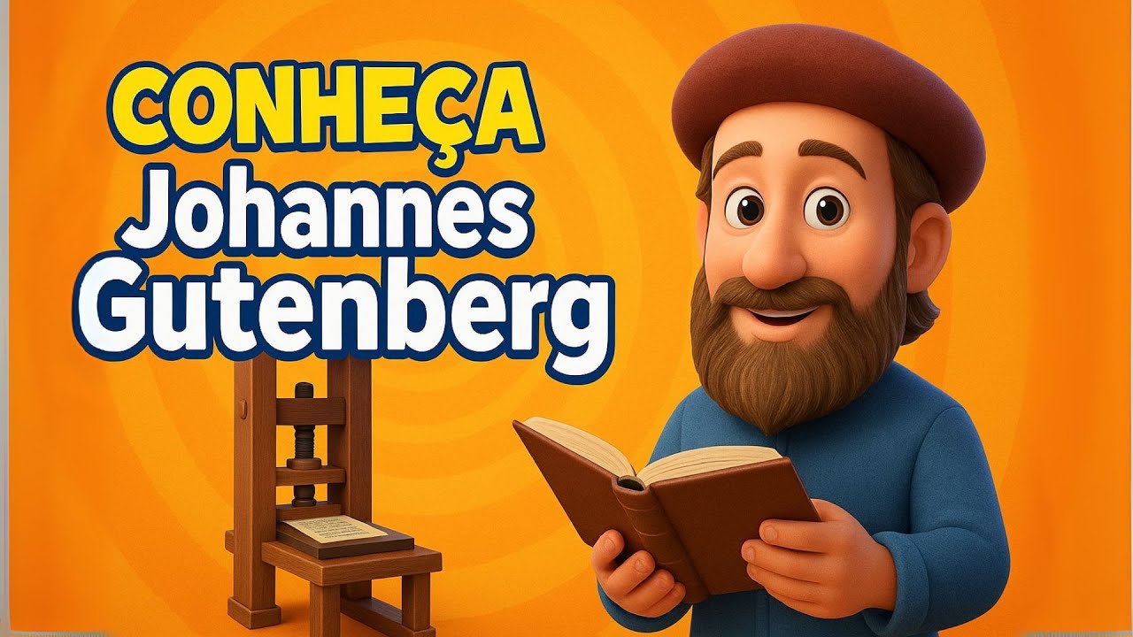 Empreendedorismo com Johannes Gutenberg - Vídeo 1 da Série Amazing Inventors