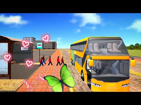 School Bus Driving Simulator 🚎🚎🚌 City School Bus Simulator 2019: Free driving