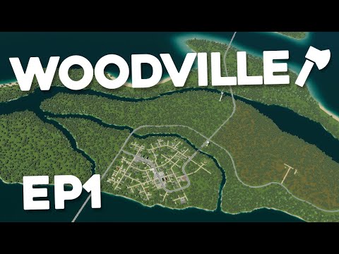 Building a COUNTRY Off The LUMBER INDUSTRY - Cities Skylines 2 Woodville #1