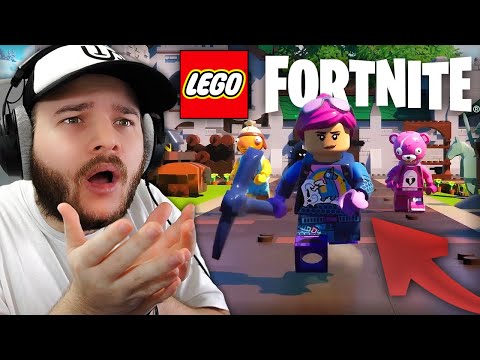 Playing Minecraft in a LEGO Fortnite?!