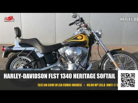 Harley-Davidson FLST 1340 Heritage Softail - Video 1