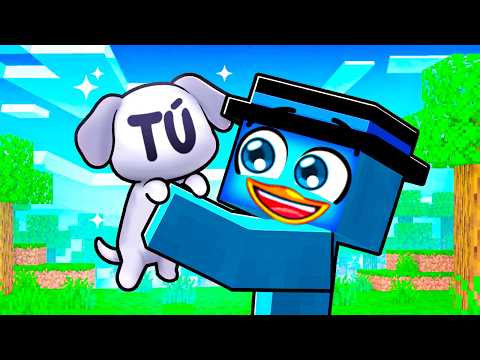 Minecraft pero TÚ ERES un PERRO!