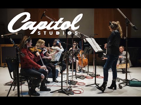 Recording Strings live at the Capitol Records