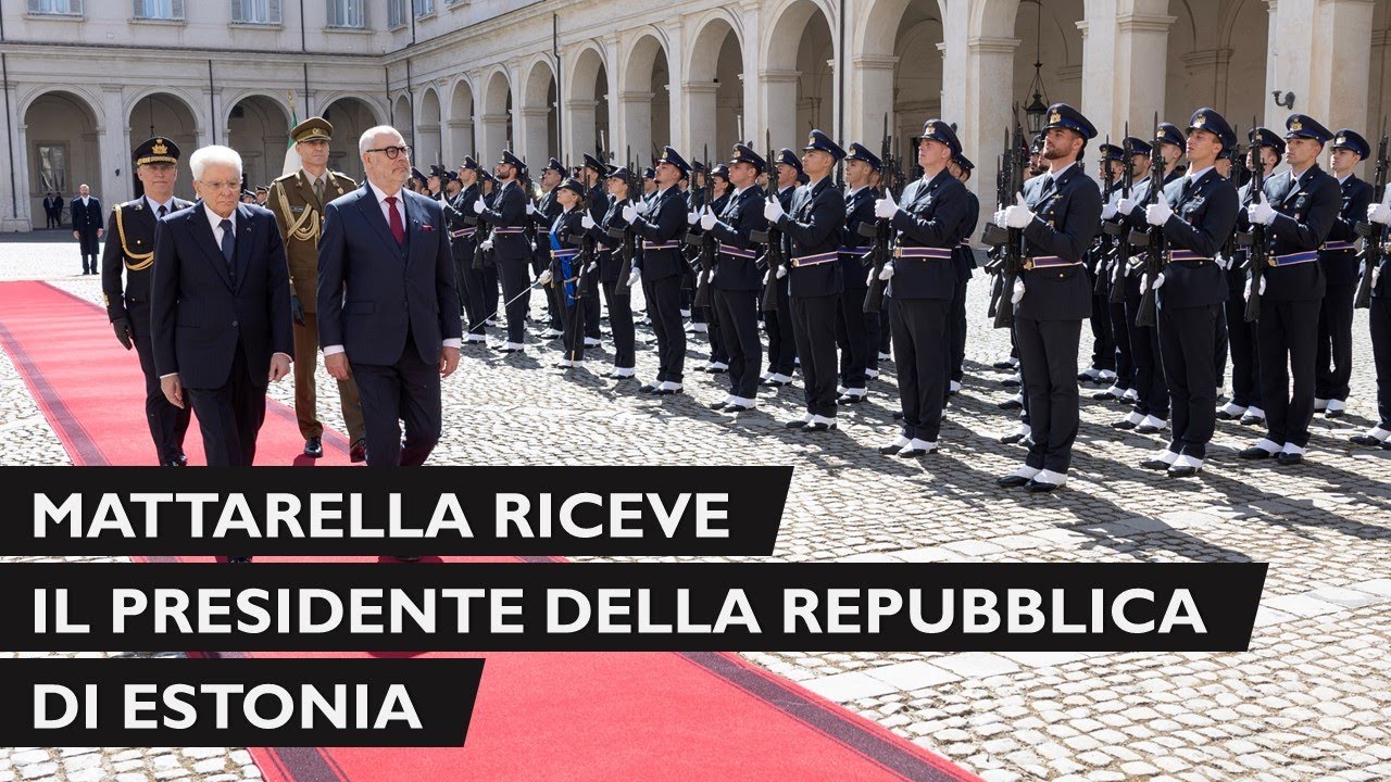 Mattarella incontra S.E. il Sig. Alar Karis, Presidente della Repubblica di Estonia