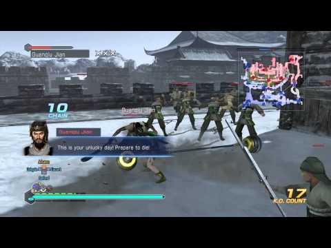 Dynasty warriors 8 Empires Guan family conquest 15 invasion