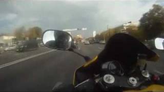 preview picture of video 'Yamaha R1 Ghost Rider - Trasa Warszawska (Rosja) Kamikadze | Wheelie'