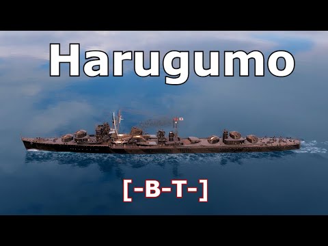 World of WarShips Harugumo - 5 Kills 268K Damage