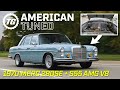 This 1970 Mercedes 280 SE packs an S55's AMG V8 and a 6-speed manual | American Tuned ft. Rob Dahm