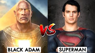 Black Adam Vs Superman | Fight Comparison | In Hindi | BNN Review