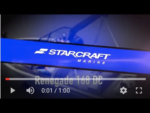 2022 Starcraft Renegade 168 DC in Lagrange, Georgia - Video 1