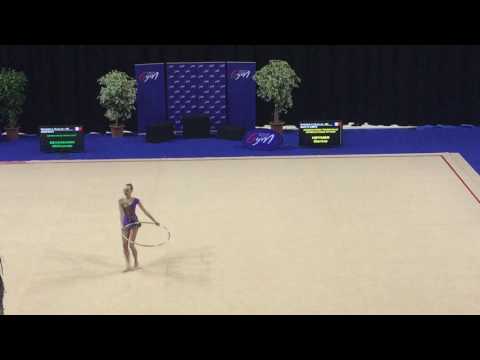 Mélisande Beckmann cerceau - Nat A 18 ans et + - France Chambéry 2017