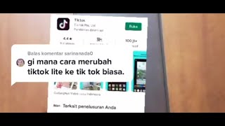 Download lagu CARA MERUBAH TIK TOK LITE KE TIK TOK BIASA mp3 Download lagu CARA MERUBAH TIK TOK LITE KE TIK TOK BIASA mp3