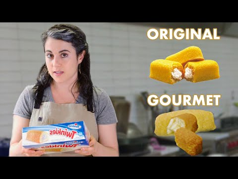 Pastry Chef Attempts To Make a Gourmet Twinkie | Bon Appetit