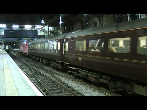 67018 and 67009 on ScotRail Loco Hauled