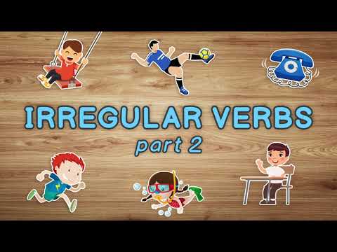 Tappable Irregular Verbs Part 2