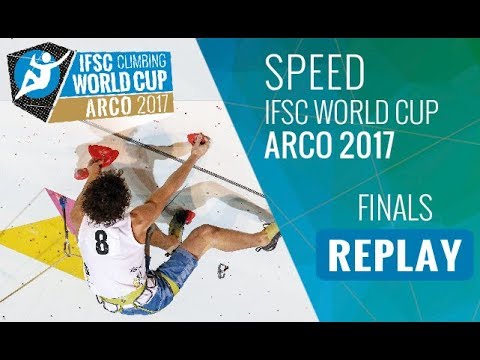 IFSC Climbing World Cup Arco 2017 - Speed - Finals - Men/Women