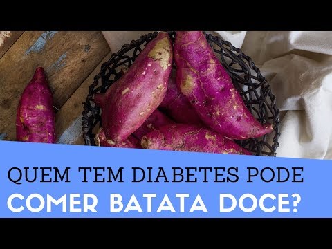 Diabético pode comer BATATA DOCE/ Quem tem DIABETES pode comer batata doce? Aumenta a glicose? Veja! Video