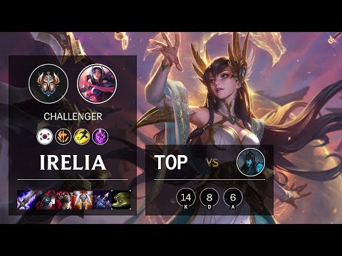 Irelia Top vs Kalista - KR Challenger Patch 10.10