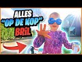 MET DEZE " OP DE KOP" BRiL PROBEREN TE FiETSEN... ? | Bellinga Vlog #2768