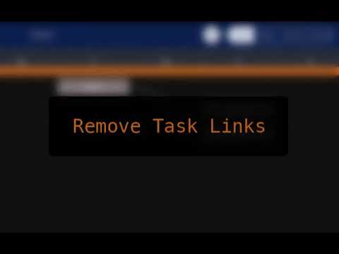 QuickPlan for iPad - Link Tasks