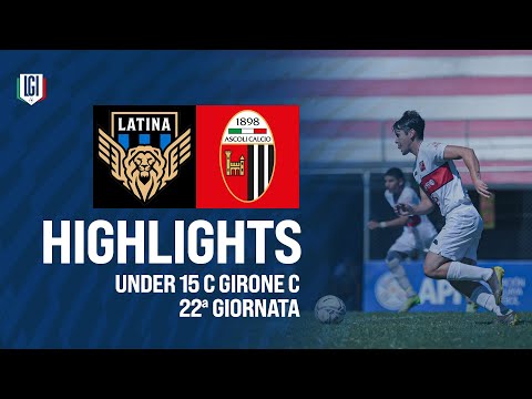 Highlights Latina-Ascoli U15 C, 22ª giornata stagione 2024-25