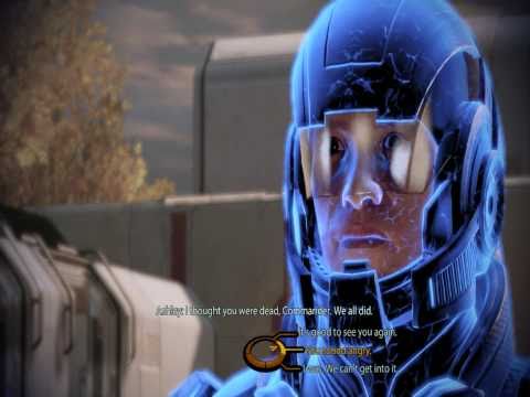 Paolo Mass Effect 2 HD 21 - Meeting Ashley Williams on Horizon -  Illusive Man, Jacob, Kelly