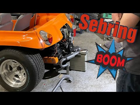 Sebring Auspuff für den Manx Buggy. DB Eater DB Killer selbst bauen. Porsche Käfer Bus exhaust
