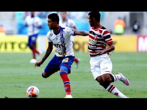 Bahia 1 X 2 Santa Cruz. Série B. Gols de Kieza, Danny Morais e Bruno Maraes. (7/11/2015)