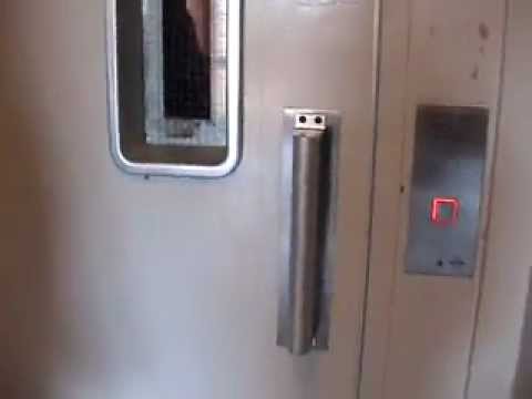 Asea Graham? traction elevators @ Klostergården, Lund, Sweden.