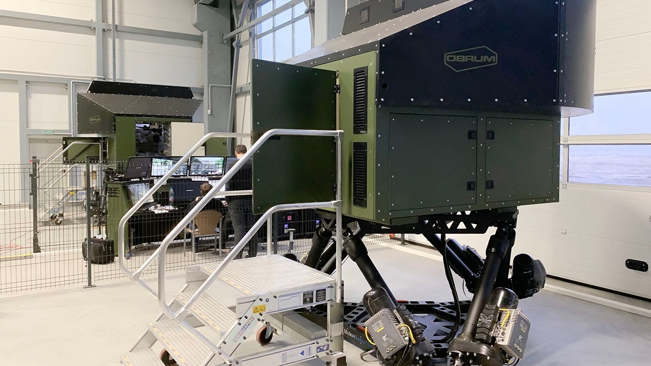 LEOPARD 2A4 Tank Driving Simulator