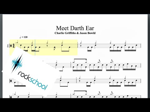 Meet Darth Ear Rockschool Grade 8 Drums