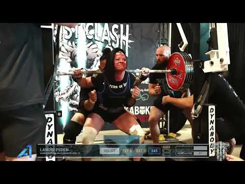 Landri Peden • 5th place 610kg Total (Raw w/ Wraps) • 75kg Class • The Ghost Clash 2024
