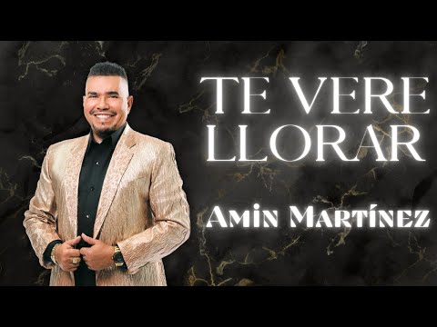 Amin Martinez & Los Chiches Vallenato - Te Vere Llorar (Video Audio Oficial)