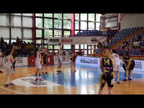 MČR U19, sez. 2013/14, semifinále Sokol HK - Basket Slovanka 51:58, (2.část)