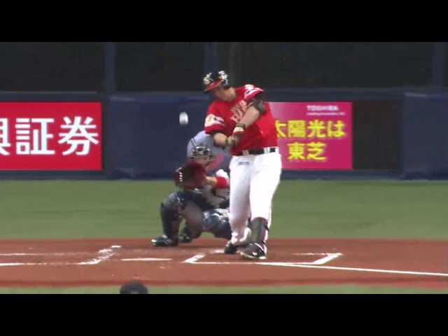 【1回表】鷹の祭典 in 京セラドーム!!  ホークス・李大浩 巧みなバッティングで先制タイムリーヒット!!  2014/8/18 H-L