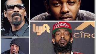 Master P Snoop Dogg Kendrick Lamar Gillie The King &amp; More Pay TRIBUTE To Nipsey Hussle!