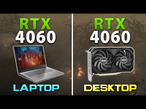 RTX 4060 - Laptop vs Desktop // Test in 8 Games | 1080p