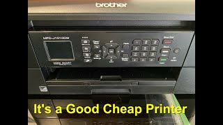 It's a Good Cheap Printer, Brother MFC-J1010DW, Let's Take a Look at it.